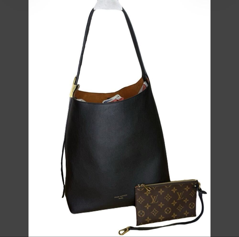 Louis Vuitton Low Key Hobo Black